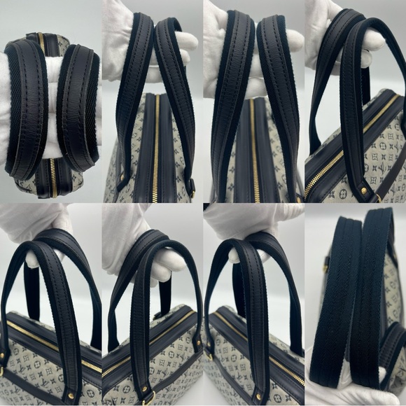 Authentic Louis Vuitton navy monogram minilin Josephine PM - Picture 11 of 16